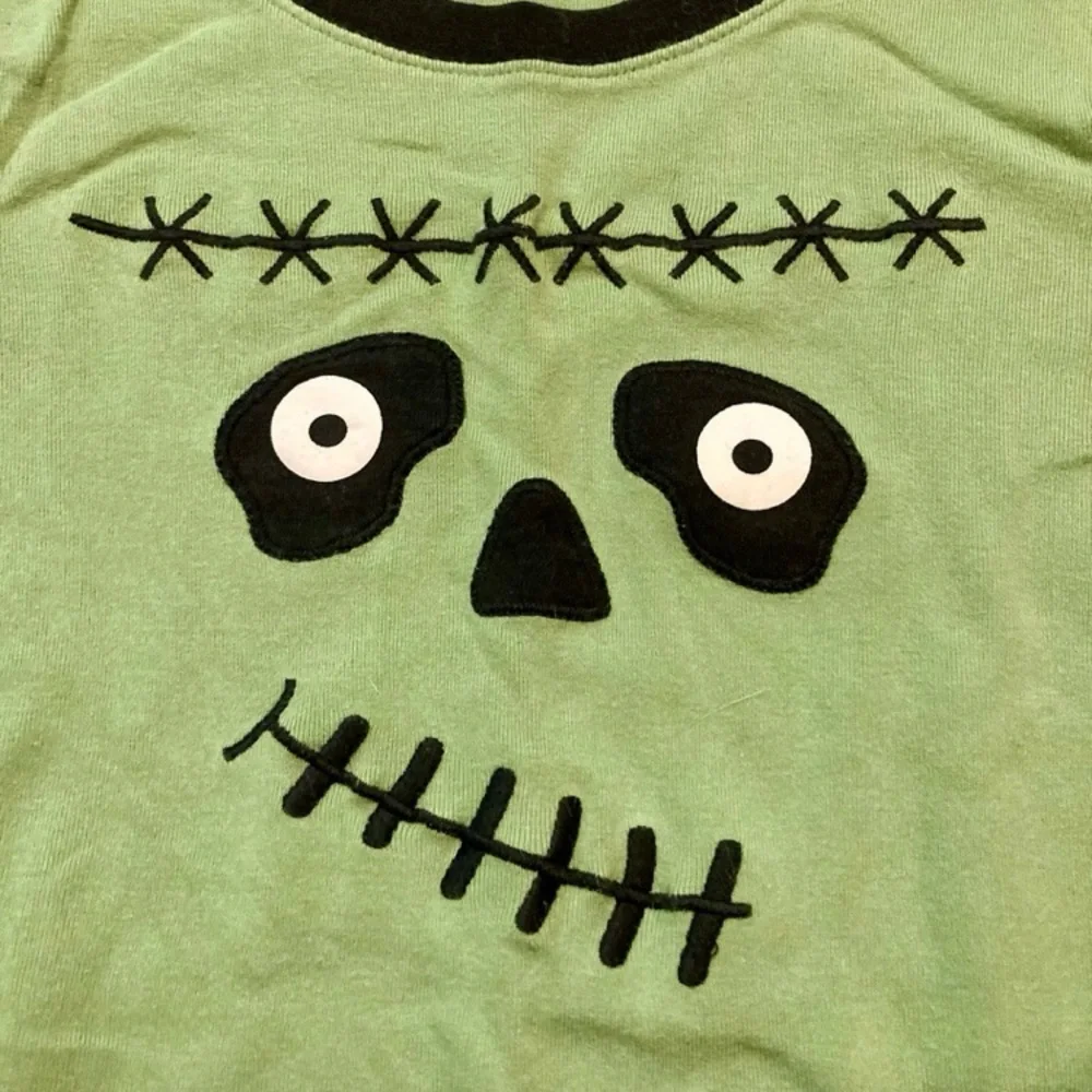 Gymboree Frankenstein Halloween 2 Piece Pajama Set Size 12